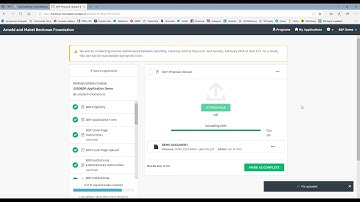 BSP Application Demo - Part 2 Submit an Application
