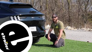 etrailer | Curt Class III Trailer Hitch Installation Guide - 2025 Ford Mustang Mach-E