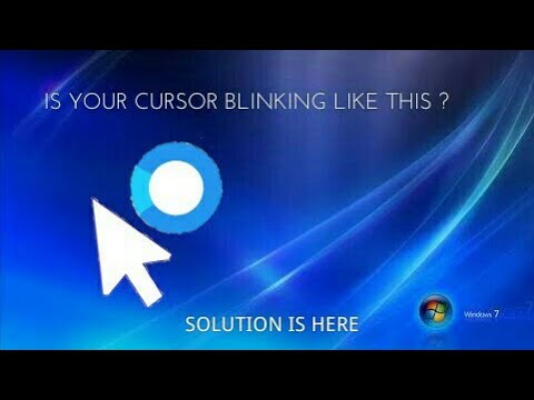 How to fix loading problem of cursor in PC in windows 7/8/10 || Peddi's Technology Tech