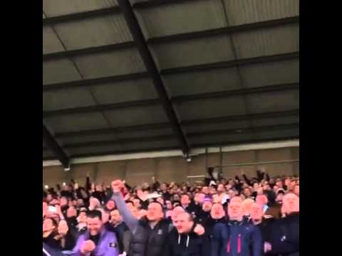 TOTTENHAM CHANT (HD) 'LEICESTER CITY, WE'RE COMING FOR YOU'