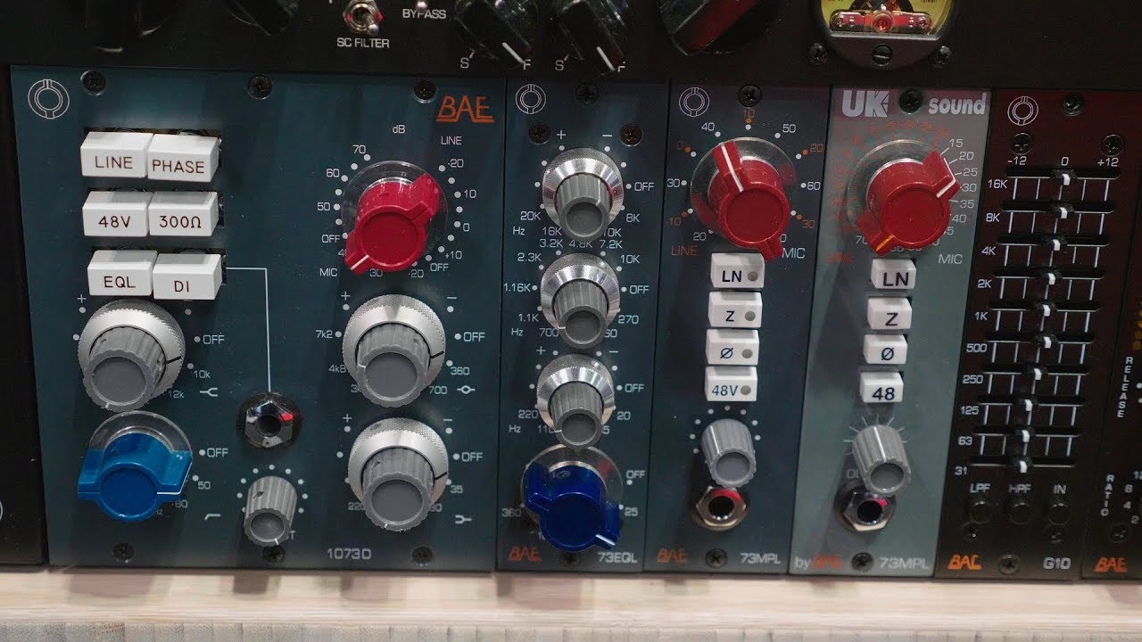 BAE 73EQL - AES 2019 - Sound On Sound - YouTube