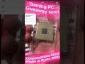 Giveaway Winner Gio!! #fyp #trending #youtubeshorts #pcgaming