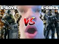 Jynxzi Puts 5 E-Boys Vs 5 E-Girls...🤣 (Rainbow Six Siege)