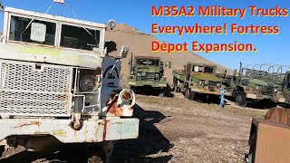 M35A2 Military Trucks Everywhere! Fortress Depot Expansion