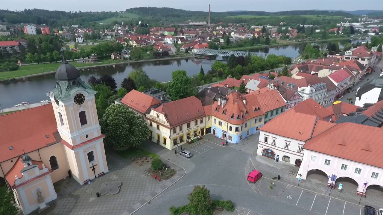 DJI Phantom 4 a Týn nad Vltavou