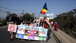 Indian LGBTQ rights activists hold pride march in Siliguri