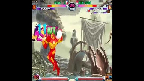 Lucky! #capcom #marvel #retro #fightcade #fightcade2 #mvc2 #freemvc2 #ironman #tonystark