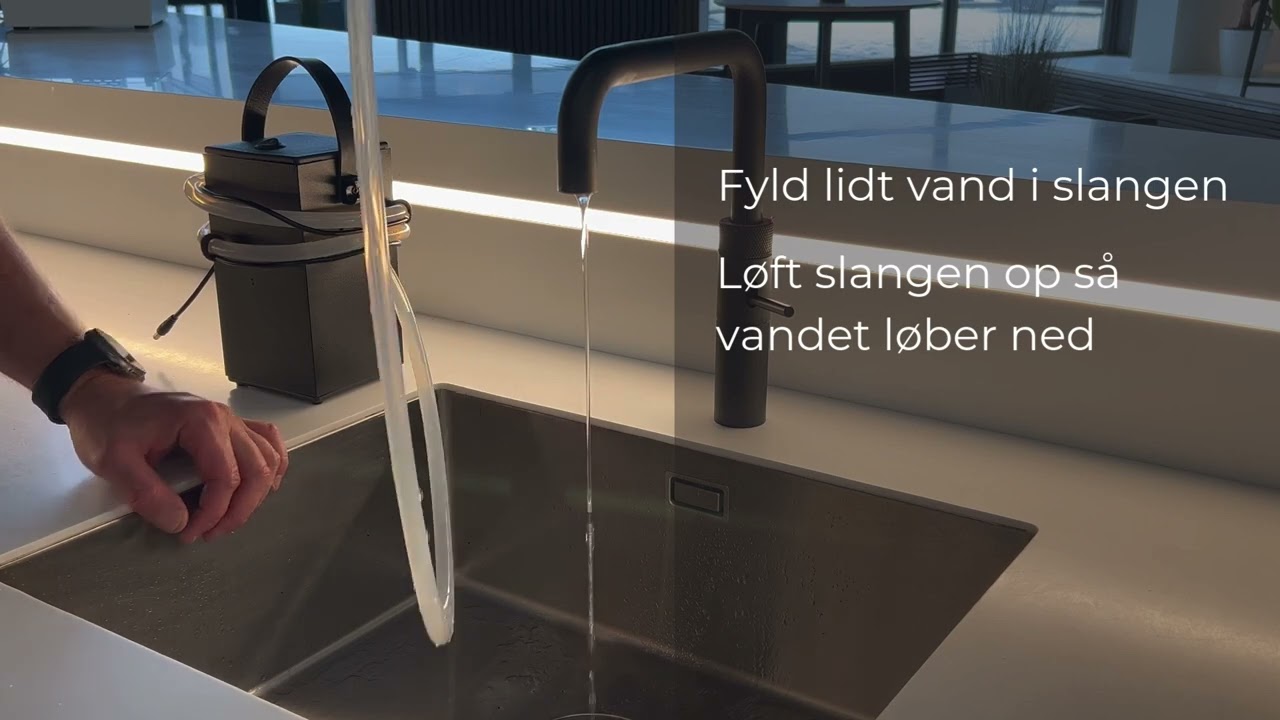 Priming af pumpe - Bioethanol og hybridpejs
