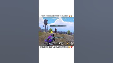 Most difficult 1v4 clutch 😱🔥🥵 | #shorts #gaming #bgmi #pubg #youtubeshorts #shortsvideo #viral