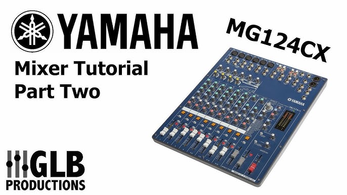 Console de mixage Yamaha MG124cx