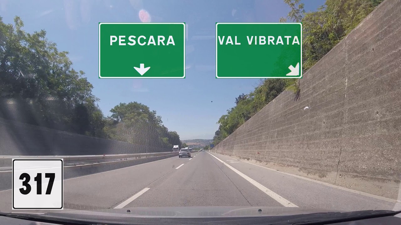 I Autostrada A14 Tratto S. Benedetto del TrontoTeramo/Giulianova/Mosciano S. Angelo YouTube I Autostrada A14 Tratto S. Benedetto del TrontoTeramo/Giulianova/Mosciano S. Angelo YouTube