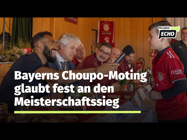 Eric Maxim Choupo-Moting zu Gast beim FC Bayern München Fanclub Floß 1988 e.V.