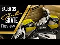 Bauer Supreme 3S ( not UltraSonic ) Goal Skate review - On ice testing - Comparison vs Bauer X700