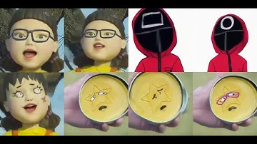 SQUID GAME Numa Numa | Songs of cute squid game characters | Kuliki Taka Ti | END OF THE LINE