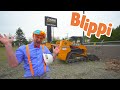 Blippi Explores Construction Trucks For Kids | Blippi Videos | Educational Videos For Toddlers