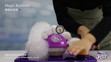 Magic Bubbles - Bubble Science Experiment Deluxe Lab