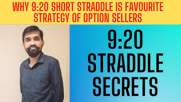 WHY 9:20 SHORT STRADDLE IS FAVOURITE STRATEGY OF OPTION SELLERS #shortstraddle #optionselling