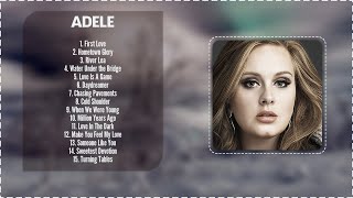 Adele -  Greatest Hits ~ Best Songs Music Hits Collection Top 15 Pop Artists of All Time