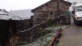 nevando en posada de besullo