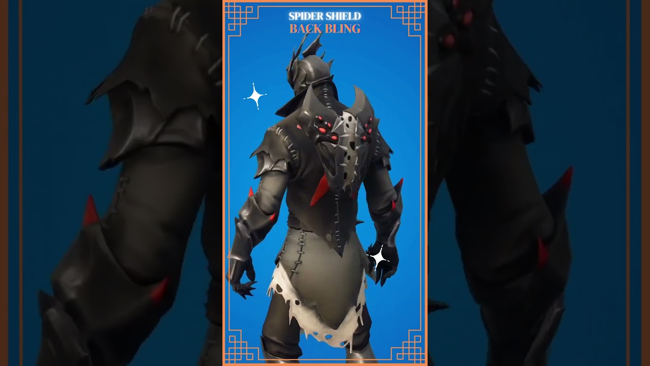 Fortnite Back Bling | Spider Shield | Legendary
