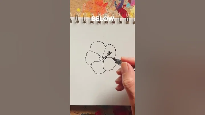How to Draw a Hibiscus Flower | Colleen Wilcox Art