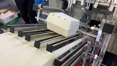 ZX-1200（4 SERVO MOTORS）CARTON ERECTING MACHINE #machine #factory #manufacturing