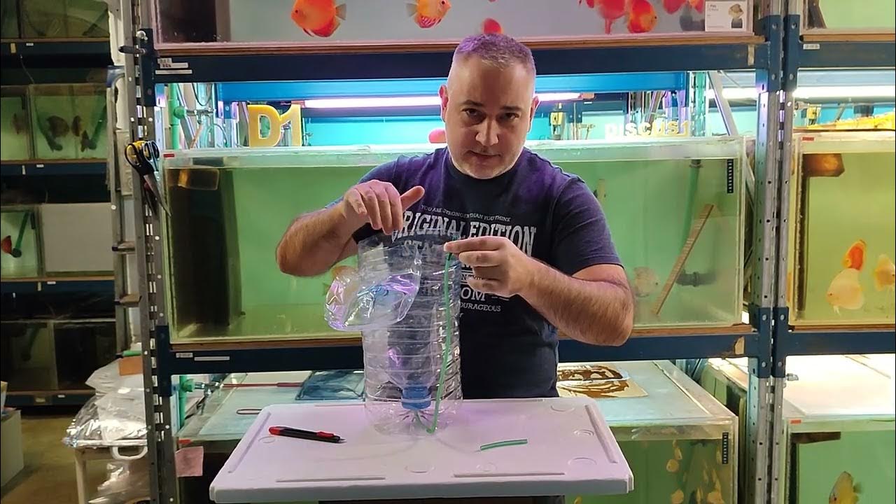 Изготовление инкубатора для артемии из бутылок , своими руками # ...