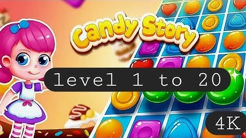 Candy Pop Story:JUNE 22|LEVEL 1 TO 20 COMPLETE #viral #vuralvideo #fypシ゚viral  @homeskitchenuae5009