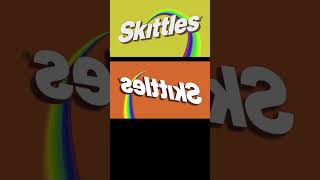 Skittles Logo Effects in Pitch +1 to +3 #shorts