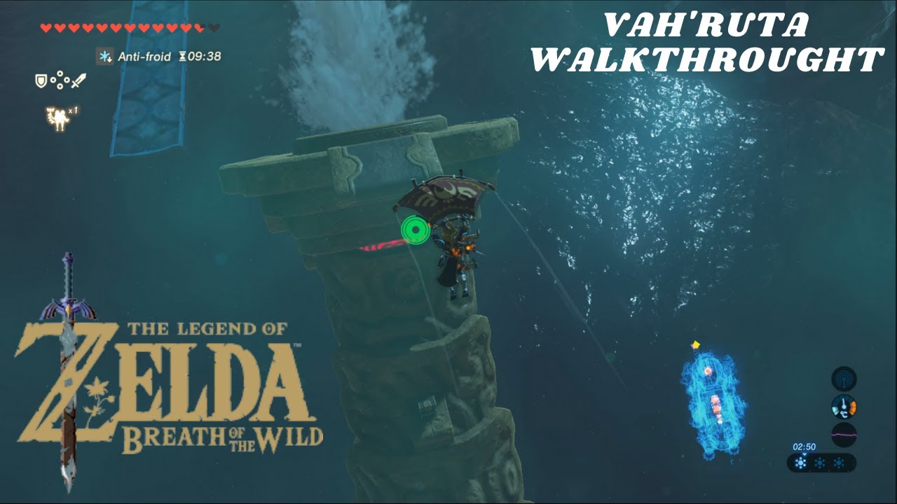 VAH'RUTA WALKTHROUGHT ( Zelda Breath Of The Wild ) YouTube