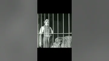 Charlie Chaplin lion cage Killer Comedy Scene