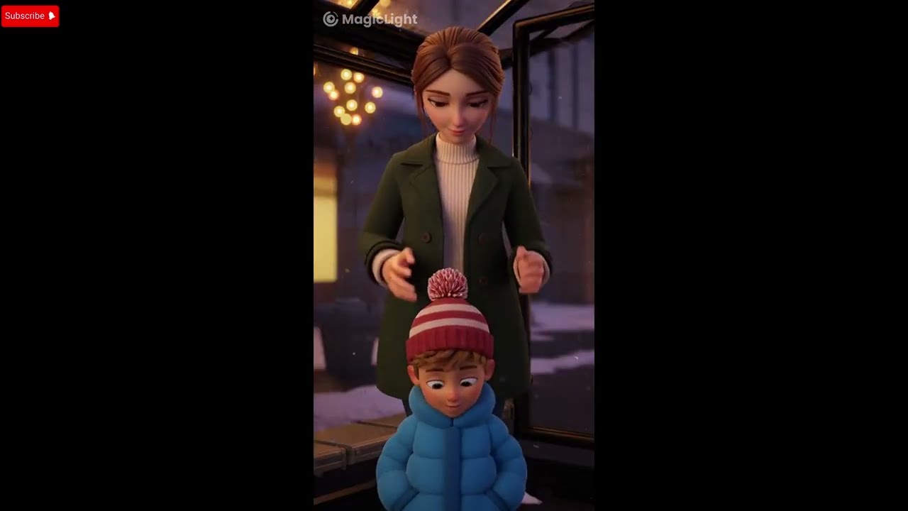 KIDSCLUB,Winter Bus Stop Story.   