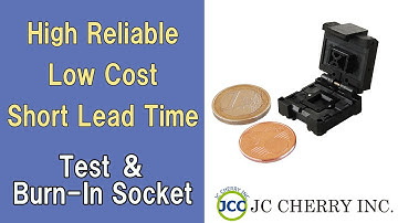 [JC CHERRY INC.] Test & Burn-In Socket "GU22 Frame Series"