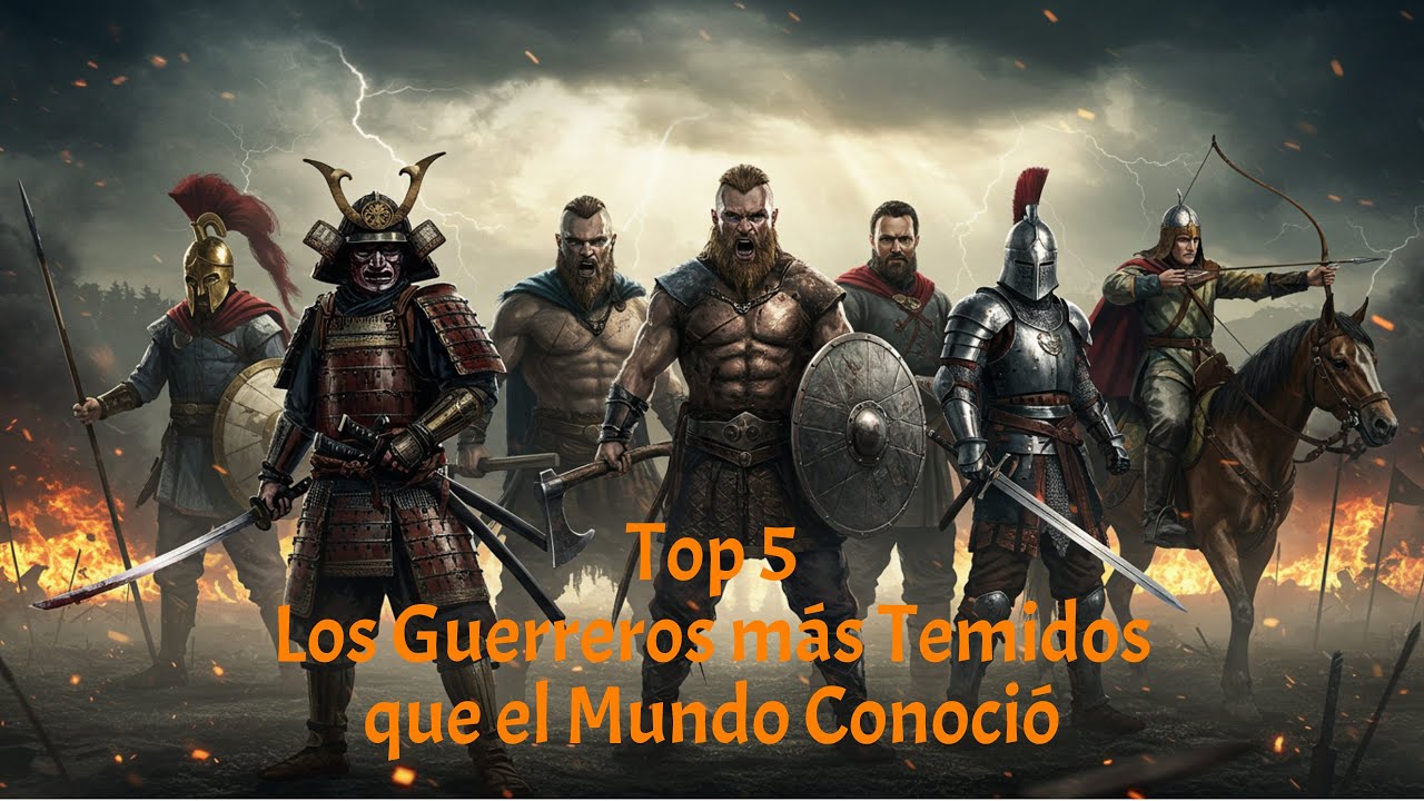 Top 5 Los Guerreros más Fuertes de la Historia - YouTube
