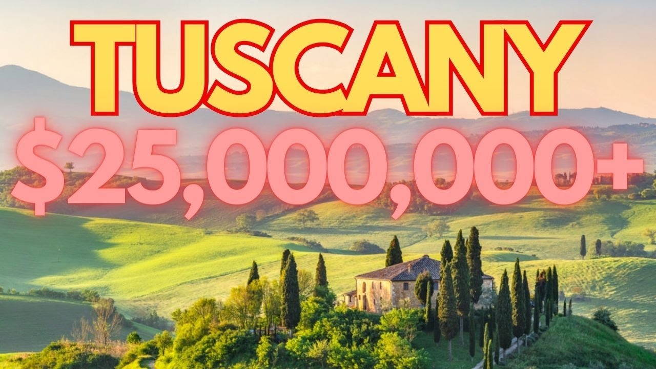 TUSCANY MEGA MANSION HOME TOURS | Luxury Real Estate - Three (3) Exclusive House Tours