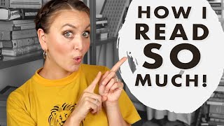 HOW I READ SO MUCH! TIPS, TRICKS, AND MY READING SCHEDULE!