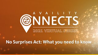 No Surprises Act: What You Need to Know