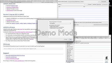 How to build LAPACK with CMAKE