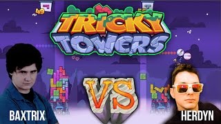 HRAJEME TETRIS!!! (Tricky Towers w/ Herdyn)