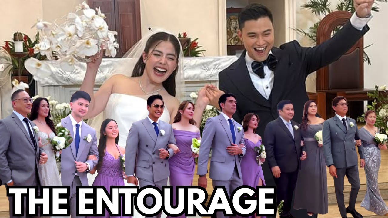 Mga CELEBRITY UMABAY sa KASAL ni Shaira Diaz at Edgar Allan Guzman STAR STUDDED Wedding