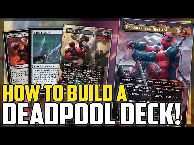 This Deadpool Deck is BONKERS! How To Build And Maximum Effort