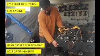 2011 Subaru Outback Head Gasket replacement