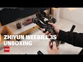Zhiyun weebill 3s unboxing  quick setup