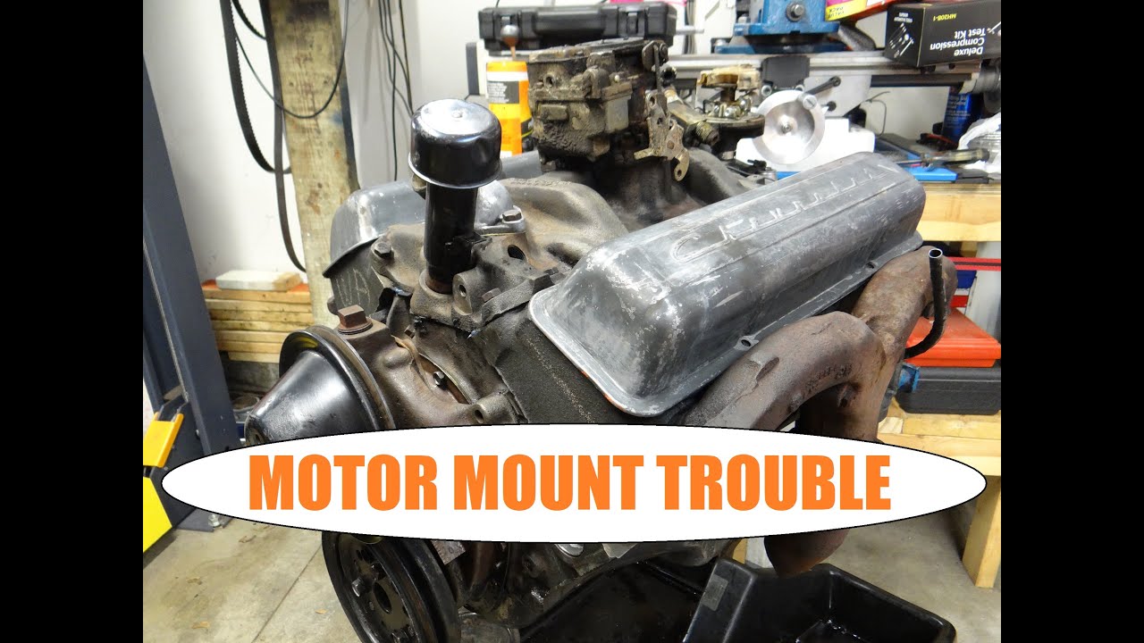 Проблема с опорами двигателя и тягой дроссельной заслонки у Chevrolet 1960-х годов???