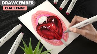 Drawing LIP Pop Art - Time-lapse by Art By Ali Haider 3,173 views 4 months ago 1 minute, 27 seconds