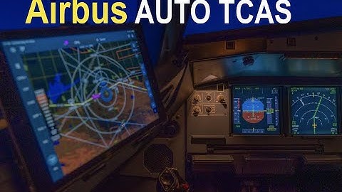 Captain Max View 👉 The brand new Airbus Auto TCAS System (Traffic collision avoidance system)