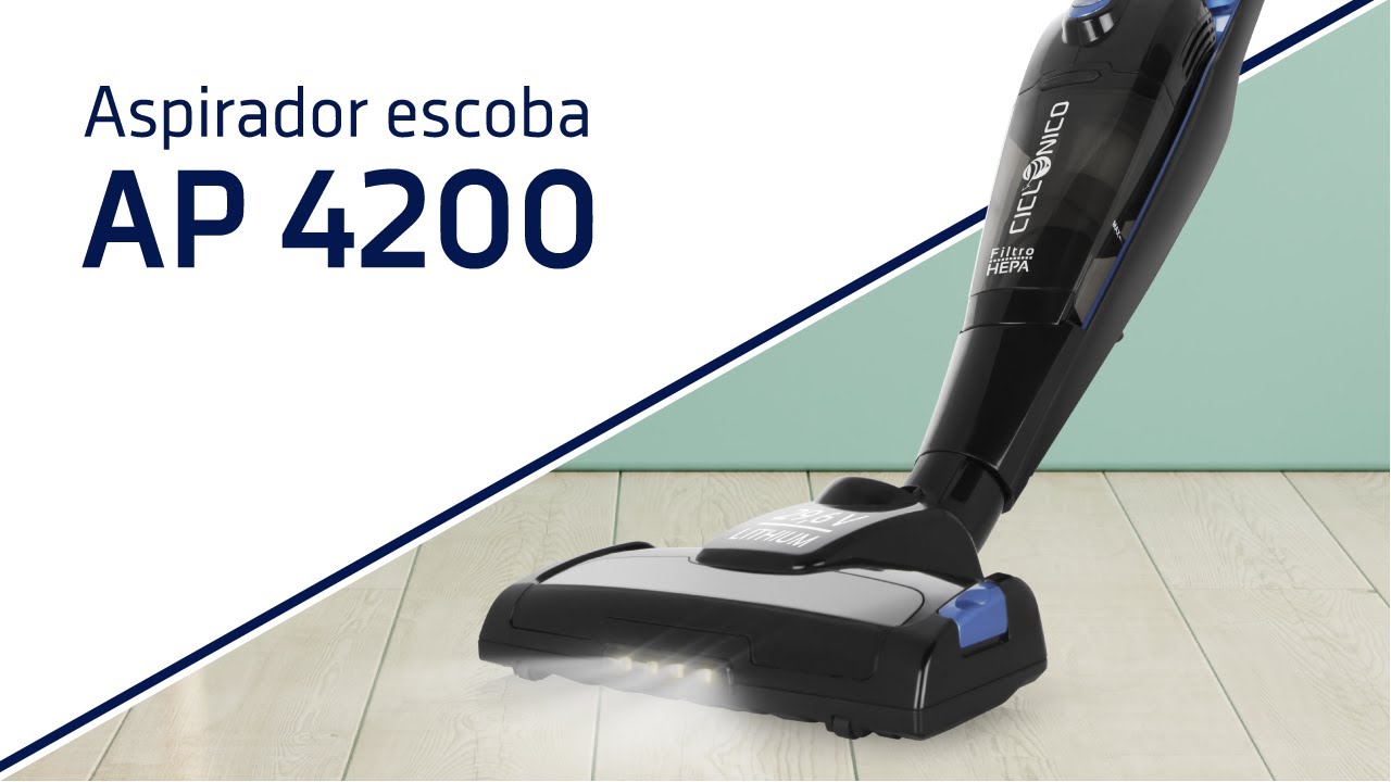 Aspirador escoba AP 4200 - Orbegozo - YouTube