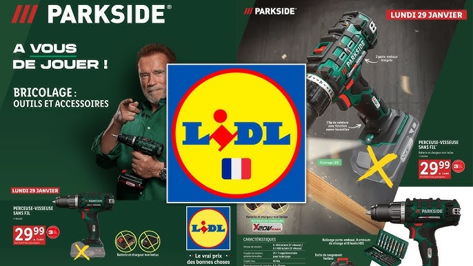 LIDL BRICOLAGE PARKSIDE - CATALOGUE LIDL - ARRIVAGE LIDL 16