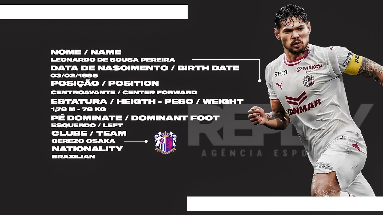 LÉO CEARA - CENTROAVANTE | CEREZO OSAKA