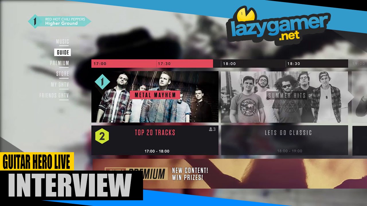 Guitar Hero Live has been created with a modern audience in mind gaming logo